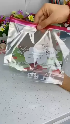 Fresh Zipper Bag Reusable Double Zip Lock口Bag Freezer Bag Ziplock Food Wrap Storage