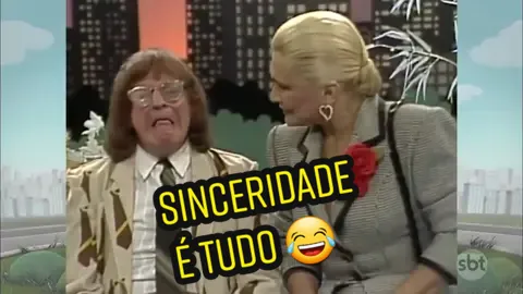 Sinceridade é tudo! 😂😂😂  #praçaretrô #nostalgia #lembranças  #recordações #hebe #cocada #saudades  #comediabrasileira #entretenimento  #apraçaénossa #sbt #comedy #humor 