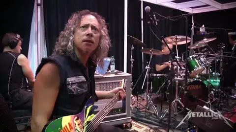 WHERE’S RIDE THE LIGHTNING?   . . #kirkhamett #ridethelighting #metal #metallica #thrashmetal 