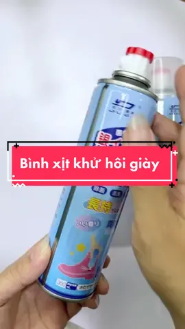 Bình xịt khử hôi giày 360ml với công nghệ nano bạc. Đánh bay mọi mùi hôi giày #binhxitkhumuigiay #khumuigiay #xitkhumuigiay  