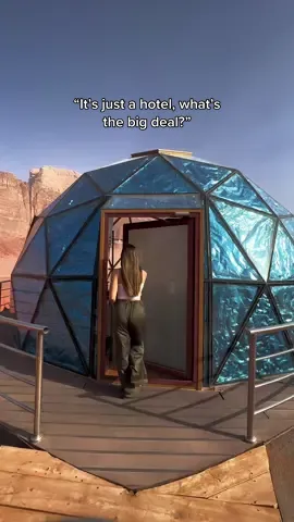 Slept under the stars, in the desert, in a dome. Absolute vibes 💫   📍 Memories Aicha Luxury Camp, Jordan  #visitjordan #jordan #jordantravel #wadirum #glamping #uniquehotel #uniquehotels #bucketlisttravel #traveljordan #jordan🇯🇴 #hotellife #tiktoktravel #jordanitinerary #thingstodoinjordan #luxurytravel #boutiquehotel 