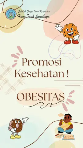 Hallo everyone!!!  Saya Hanifah Selviana, mahasiswa STIKES HANG TUAH Surabaya. Obesitas merupakan salah satu masalah kesehatan yang sering disepelekan oleh masyarakat. Apa saja sih penyebab obesitas? yukk simak videonya ya #promosikesehatan #keperawatankomunitas 