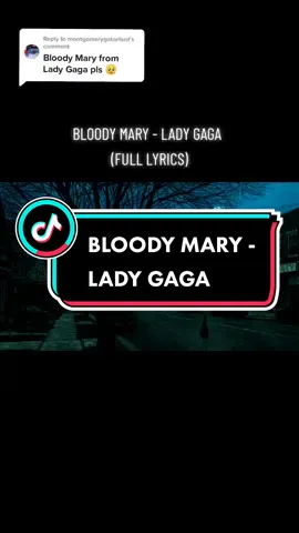 Replying to @montgomerygatorfanf Bloody Mary - Lady Gaga (Wednesday song Trending) #bloodymary #wednesdayaddams #trending #lyrics #foryoupage #fypシ @ladygaga 