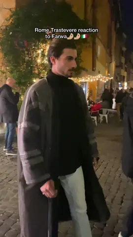 Come to trastevere that’s where the nightlife is guys 😄 #rome #italy #reaction #italian 