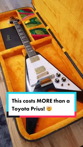 This costs MORE than a Toyota Prius! 🤯 #guitar #gibson #music #guitarist #electricguitar #xbox #playstation #tiktokgaming #tiktokmusic #guitartok #guitarcover #acousticcovers #ps4 #ps5 #pcgaming #musician #benrowlands 