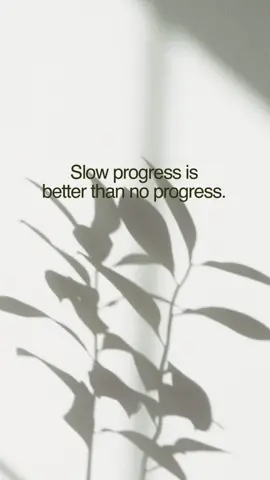 🔔 Reminder 🔔 Progress means change, and sometimes change is hard. If you've ever moved from one place to another you know that it takes time to get used to the new surroundings. And sometimes, even when you know what the goal is, you won't get there in one step. You'll take a few steps back before moving forward again. That’s okay! It’s all part of the process.  Remember that slow progress is better than no progress. 🌟 #motivationalquotes #motivationalwords #motivationtiktok #quoteoftheday #progress