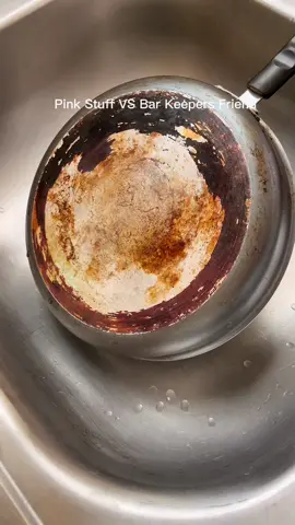 The Pink Stuff vs Bar Keepers Friend #cleaningvideos #productreview #pinkstuff #barkeepersfriend #bkf #scrub #scrubdaddy #dishes #CleanTok #cleaningmotivation #CapCut 