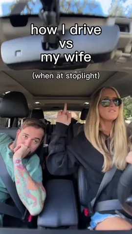 there are two types of people because we ALL are guilty #driving #roadrage #married #car #wife #husband #marriage 