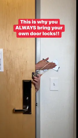 This is why you ALWAYS bring your own locks!! 🤯 #thatbxtch #safety #psa