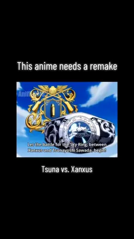 Tsuna vs. Xanxus #anime #animetiktok #katekyohitmanreborn #hitmanreborn #tsuna #vongolafamily #xanxus 