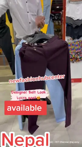 New trending stylish belt streching pant available #newfashionhubcenter  ❌No Cash on delivery ❌ Delivery all over Nepal 🇳🇵🇳🇵  Welcome to trending world fashion hub center pant size:- 28,30,32,34,36 shirt size:- M L XL  shop address.Rautahat Nepal bhediyahi chauk yamunamai gau palika main road highway delivery charges including #trendingreels #mujibshaikh0509 #foryou #foryoupage #explore #explorepage #newfashionhubcenter #mumbaireadymadecenter #lifestylemedicine 