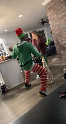 The best and hardest working Christmas Elf there ever has been #holidayparty #christmasparty #elf #funny #lovehim #GenshinImpact33 