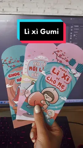 Lì xì lì xì đón TẾT nhe #lixi #gumi #gumivn #xuhuong 