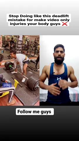 #Salman_Mirza_fitness_9628 #foryoupage ❌🥵❓Please Stop Doing like this deadlift mistake for make video only injuries your body guys #fitnessnepal #tiktoknepal #nepalwatch🥀 #loveallmyfans #fitnesstips #motivation #bodybuilding #Gym #foryou #GymLife #gymlovers #Fitness #fypシ #Salman_Mirza_fitness_9628 
