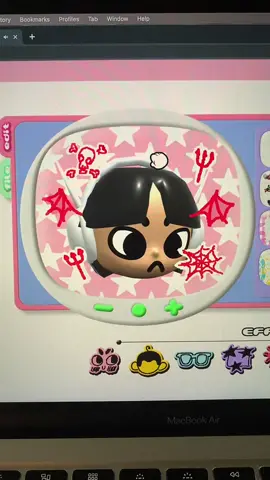 121222 avoiding schoolwork by making a little digital avatar ^__^ website is andypants  #digitalavatar #2000s #ReindeerRun #GForMoreMagic 