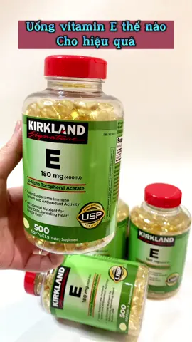 👉 Uống vitamin E thế nào cho hiệu quả nhất 😋#vitaminE #vitaminekirkland #dẹpda #vitamin #làmdep #GoSpring 