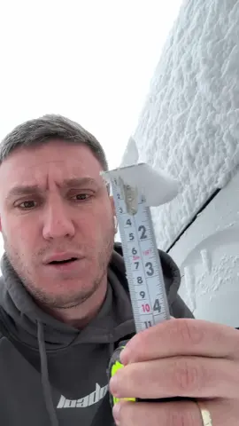 Well above average #electrician #snowday 