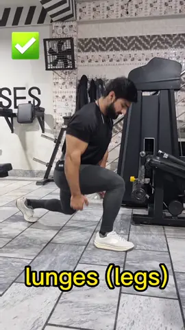 lunges (legs) for more join on Instagram #muscleschallenge #CapCut #newtrend #gymchalk #newseries #rawali #muscles #rowing #gym #lean #gujranwala 