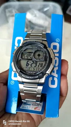 CASIO AE-1000WD-1A STANLESS STEEL DIGITAL