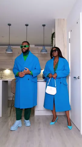 Green and Blue combo #styletip #fashioninspo #couplefashion #matchingoutfits #colourfulfashion #blueoutfit #zaraoutfit #fashiontiktok #viraltiktok 