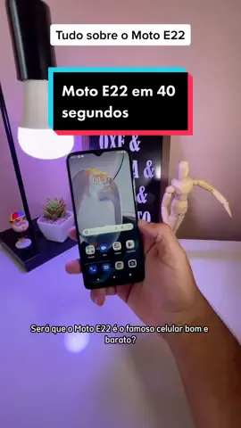 Saiba tudo sobre o Moto E22 #tecnologia #smartphones #techtok #motorola #motorolaBrasil #motoe #motoe22 
