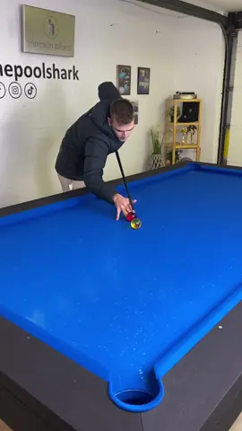 I was shocked I made them all 🤯 5 ball juggle never been done before… #billiards 