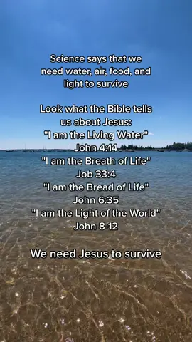 We NEED Jesus. #fyp #christiantiktok #jesus #life #bible #wordoflife #viral 