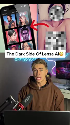 Has Pandora’s box been opened?😳💀 #lensaai #aiavatar 