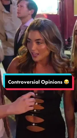 Asking people their most controversial opinions 😂