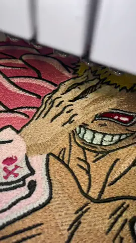 We locked in with #doflamingo from #onepiece #anime #luffy #anime #embroidery #byysunset 