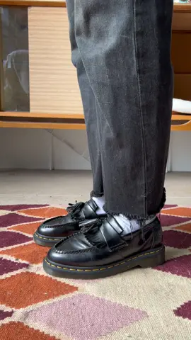 Favourite shoes, least favourite to wear in 💀 #adrianloafer #docmartens #drmartens @drmartens 