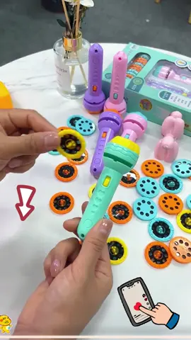 Cartoon Flashlight for kids🫣 #education #kids #goodthing #kidstoys #toy #foryou 