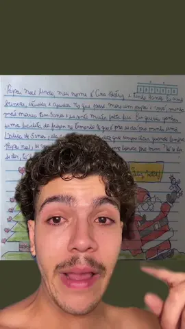 Fui ler as cartinhas pro #papainoel do Correios e to 😭😭😭😭 #foryou 