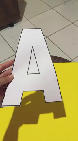 Faça você mesmo recorte de letras de eva para decorar sua festa 🥳 #agoravocesabe 