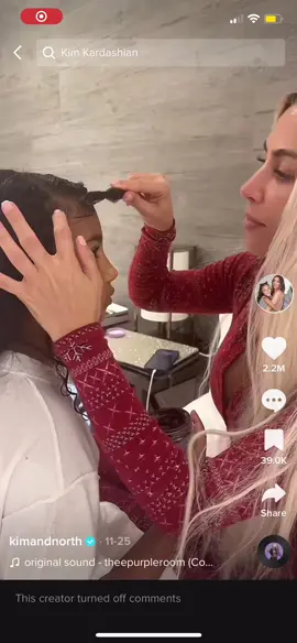 Kim looks genuinely scared😂 #foryou #kimandnorth #foryoupage #viral #tiktok #funny #kimkardashian #comedy 