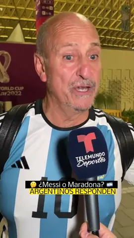 🇦🇷 ¿ES UN ERROR COMPARAR A MESSI CON MARADONA?   🔥 Se lo preguntamos a los que los vieron jugar.   OJO a sus respuestas 😱   #mundialtelemundo #ElMundialLoEsTodo #qatar2022 #messi #maradona #futbol #Soccer