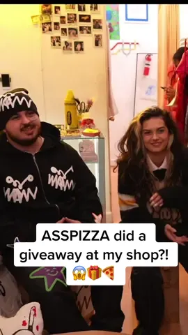 @asspizza giveaway at my shop was insane. who should we go a giveaway with next? #asspizza #rogue #nycgiveaway #holidaycheer 