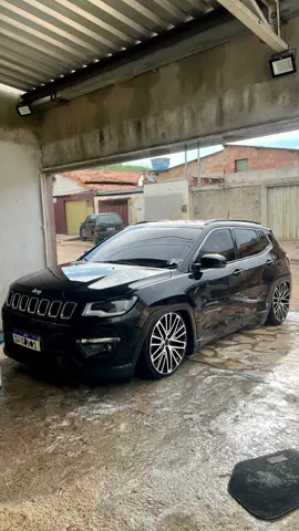 01 do 🇧🇷🙅🏽‍♂️🙅🏽‍♂️🙅🏽‍♂️ A mais falada ✋😜🤚 #jeepcompassrebaixada #compassrebaixada #primeiracompassrebaixada #rebaixados #lowcar 