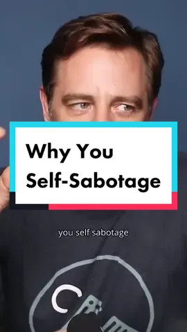 Why You Self-Sabotage. #therapy #therapytiktok #