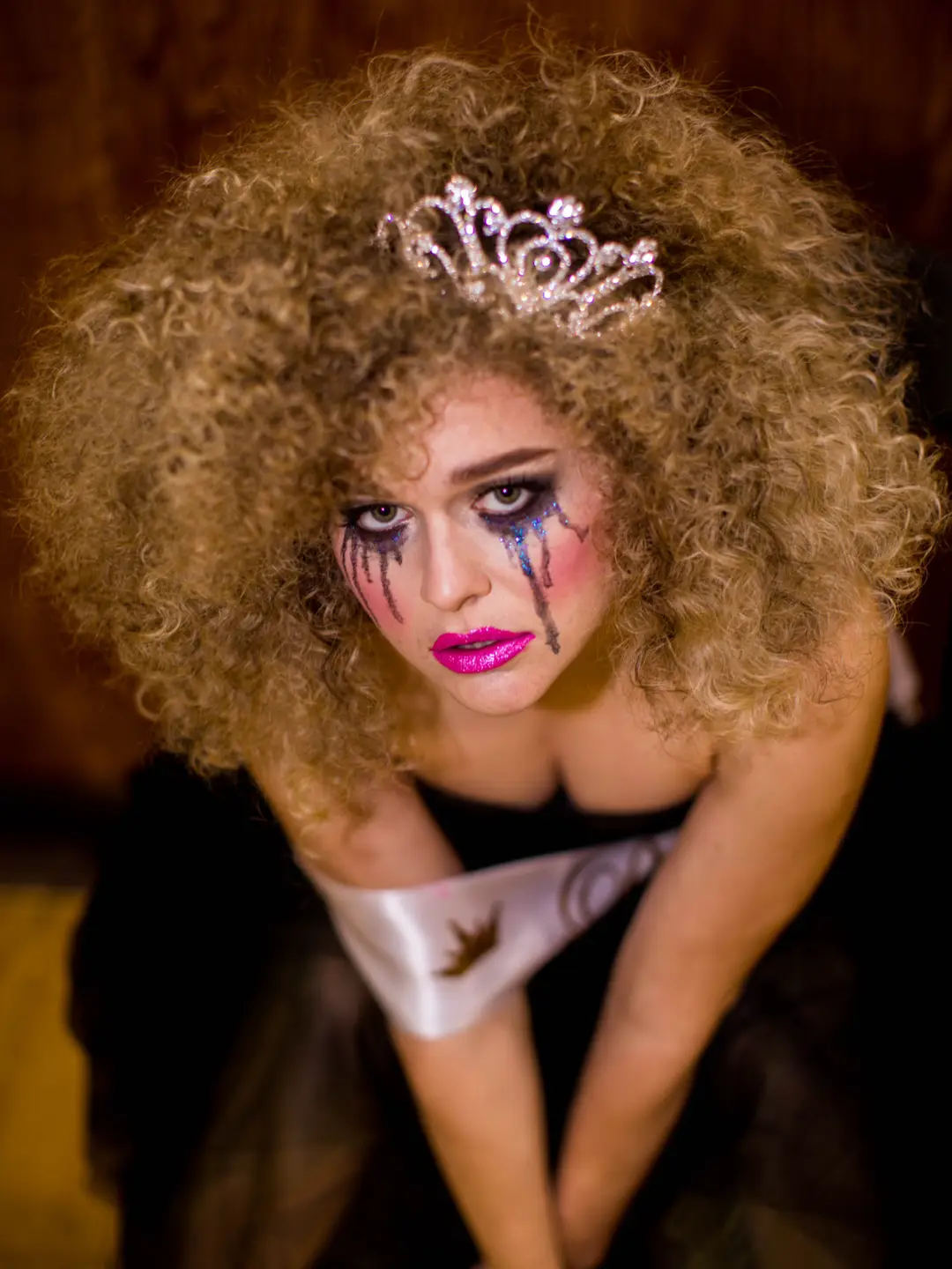 Tears of a Prom Queen Flashback to one of my favorite photoshoots from 2019 🤍  Model: @Ellie Nichols  MUA: @sophia angelica  #photoshoot #sandiego #promqueen #editorial 
