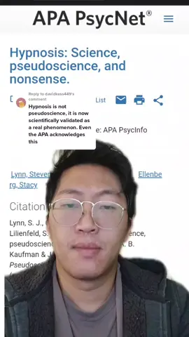 Replying to @davidkess449 #hypnosis #meditation #pseudoscience 