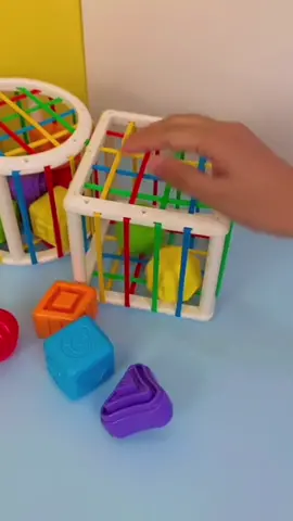 Montessori sensory toy cube shape sorting toy🧸🌈 #Toy #toys #baby#kidstoy #kidsplay #montessori #kids #montessoritoys #educatonaltoys #fyp#rainbowsixsiege #christmas #cube #fyp 