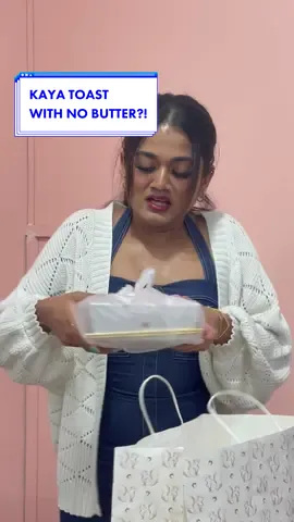 Kaya toast with butter or no butter?😡#wahbananamini #drama 