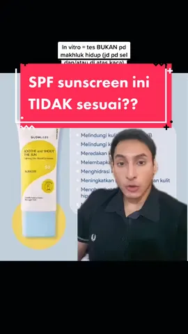 Semoga ini jd pelajaran buat @Glowlabs 💙 dan temen-temen semua ya! Agak kecewa krn dng mereka cuma nulis 50, kemungkinan mereka tau gaboleh nulis SPF tanpa hasil uji in-vivo yg artinya mereka melakukan kesalahan ini secara sadar tapi at least mereka bertanggung jawab dengan baik ya #skincare #fyp #sunscreen #spf #overclaim #misleading #glowlabs 