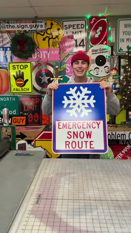 dodge, duck, dip, dive & dodge #work #asmr #signs #oddlysatasfying #foryou #fyp #signguy 
