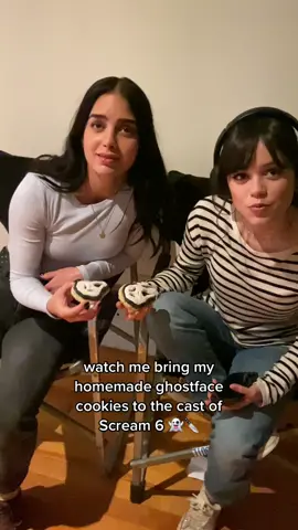 whoever watches the new #Scream6 teaser gets a Ghostface cookie 👻🍪 #jennaortega #screammovie #filmtok 