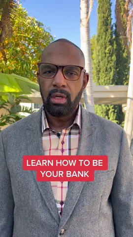 If you want to learn how to be your own bank, set up an appointment with me today. Click link in bio. #money #bank #compoundinginterest #lifeinsurance 