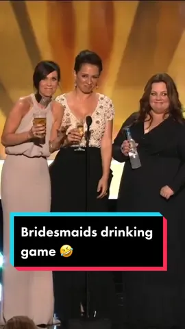 #throwback to this hilarious, iconic #Bridesmaids moment at the 18th #SAGAwards 😂  #mayarudolph #kristenwiig #melissamccarthy 