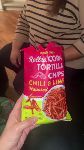 Yazzy trying @trader joes takis for the first time 😍 #chips #traderjoes #traderjoesfoodreviews 