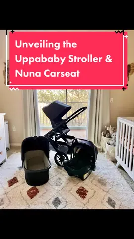 Days away from delivering and finally have my complete set!  . Items are linked in my bio!  . #uppababy #babynursery #nunapipaliterx #babyitems #fyp #stitch #9monthspregnant #3rdtrimester #babymusthaves #uppababyvistav2 #babytok 